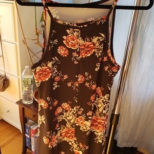MRT 1030 floral print dress